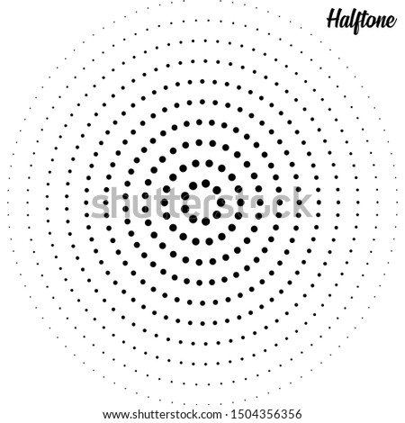 
circle with dots and white bacground