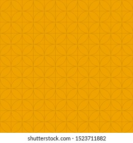 Circle dotted seamless pattern. Pattern included in swatch. Vector illustration.
