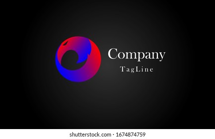 Circle Eagle Sea Hawk Logo