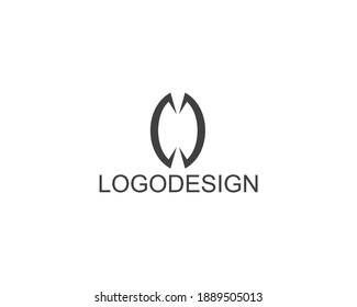 circle and element icon logo design concept