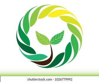 Circle elements of natural logo. Ecology banner design.- Illustration
Concepts, Concepts & Topics, Creativity, Design, Environment