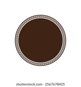 Circle Ethnic Logo Icon Vector