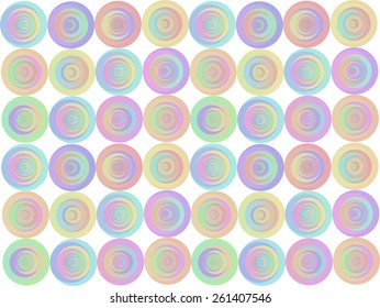 circle fashion abstract flat background