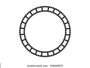 Circle Film Strip