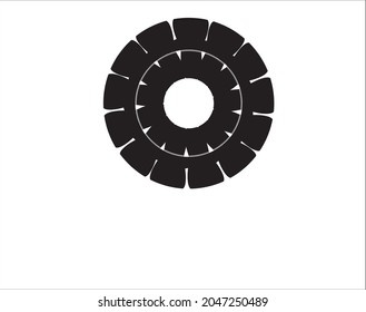 Zirkel mit Blütenkunst ( Vektorqualität )