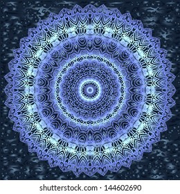 Circle floral ornament, EPS10 - vector graphics.