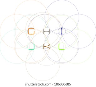 Circle font 2
