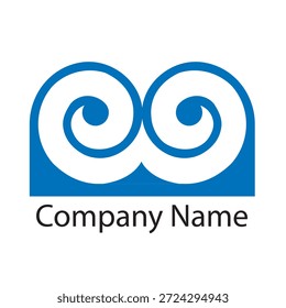 Kreise Form Stylistin und kreatives Logo