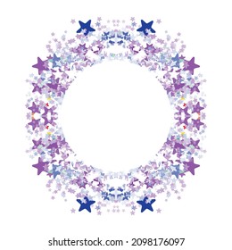 Circle frame abstract burst. Abstract background.