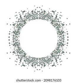 Circle frame abstract burst. Abstract background.