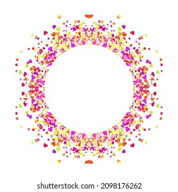 Circle frame abstract burst. Abstract background.