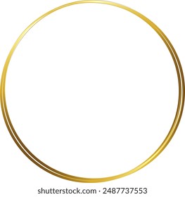 Circle frame gold frames Picture Frame luxury golden frame gold picture frame golden border vector framework banner Gilded  Ornate decoration decorative element template isolated background