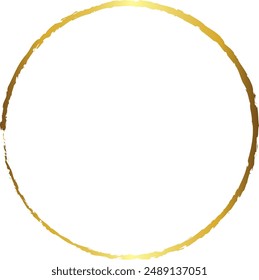 Circle frame gold frames Picture Frame luxury golden frame gold picture frame golden border vector framework banner Gilded Ornate decoration decorative element template isolated background 