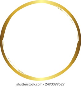 Circle frame gold frames Picture Frame luxury golden frame gold picture frame golden border vector framework banner Gilded  Ornate decoration decorative element template isolated background 