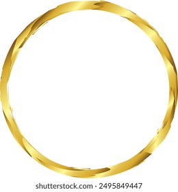 Circle frame gold frames Picture Frame luxury golden frame gold picture frame golden border vector framework banner Gilded Ornate decoration decorative element template isolated background 