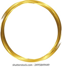 Circle frame gold frames Picture Frame luxury golden frame gold picture frame golden border vector framework banner Gilded Ornate decoration decorative element template isolated background 