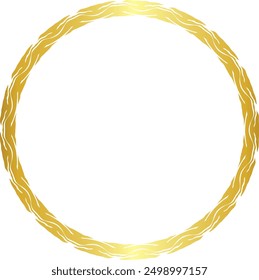 Circle frame gold frames Picture Frame luxury golden frame gold picture frame golden border vector framework banner Gilded Ornate decoration decorative element template isolated background 