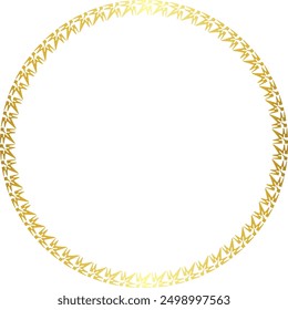 Circle frame gold frames Picture Frame luxury golden frame gold picture frame golden border vector framework banner Gilded Ornate decoration decorative element template isolated background 