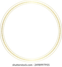 Circle frame gold frames Picture Frame luxury golden frame gold picture frame golden border vector framework banner Gilded  Ornate decoration decorative element template isolated background 