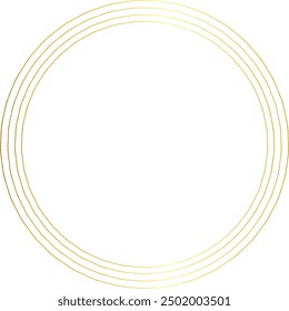 Circle frame gold frames Picture Frame luxury golden frame gold picture frame golden border vector framework banner Gilded Ornate decoration decorative element template isolated background 