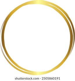 Circle frame gold frames Picture Frame luxury golden frame gold picture frame golden border vector framework banner Gilded Ornate decoration decorative element template isolated background 