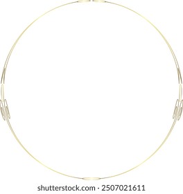 Circle frame gold frames Picture Frame luxury golden frame gold picture frame golden border vector framework banner Gilded Ornate decoration decorative element template isolated background 