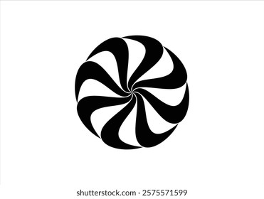 Circle frame round border design shape icon for decorative vintage doodle element for design in vector illustration