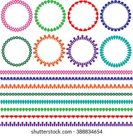 circle frames and borders