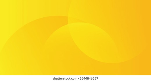 Circle Full colors yellow orange banner background