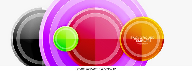 Geometrische, abstrakte Hintergrundvorlage für Web-Banner, Geschäftspräsentation, Branding, Bildschirmhintergrund. Vektordesign