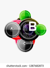 Geometrische, abstrakte Hintergrundvorlage für Web-Banner, Geschäftspräsentation, Branding, Bildschirmhintergrund. Vektordesign