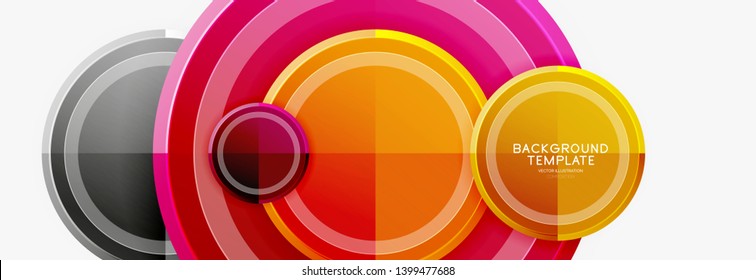 Geometrische, abstrakte Hintergrundvorlage für Web-Banner, Geschäftspräsentation, Branding, Bildschirmhintergrund. Vektordesign