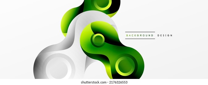 Circle geometric background. Abstract modern backdrop. Vector Illustration For Wallpaper, Banner, Background, Card, Book Illustration, landing page