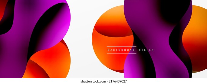 Geometrischer Circle-Hintergrund. Abstrakte moderne Kulisse. Vektorgrafik für Bildschirmhintergründe, Banner, Hintergrund, Karte, Buchillustration, Landing-Page