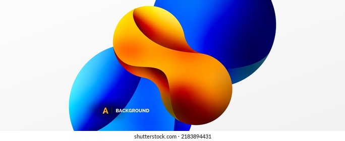 Circle geometric background. Abstract modern backdrop. Vector Illustration For Wallpaper, Banner, Background, Card, Book Illustration, landing page