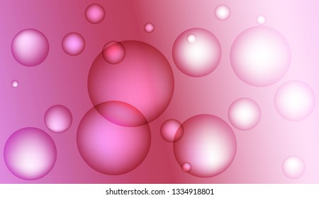 Circle geometric background. For cover page, landing page, banner. Vector illustration