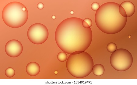 Circle geometric background. For cover page, landing page, banner. Vector illustration