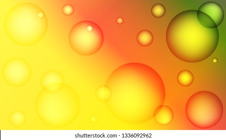 Circle geometric background. For cover page, landing page, banner. Vector illustration