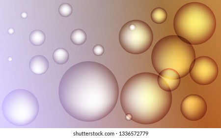 Circle geometric background. For cover page, landing page, banner. Vector illustration