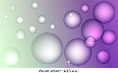 Circle geometric background. For cover page, landing page, banner. Vector illustration
