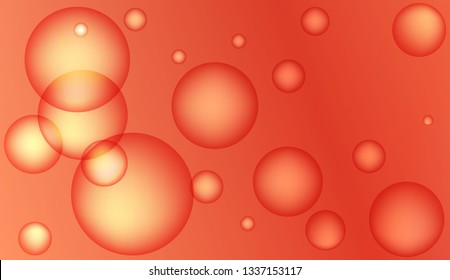 Circle geometric background. For cover page, landing page, banner. Vector illustration