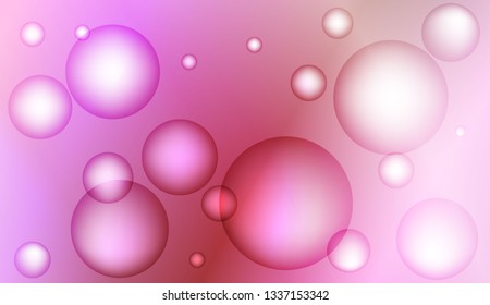 Circle geometric background. For cover page, landing page, banner. Vector illustration