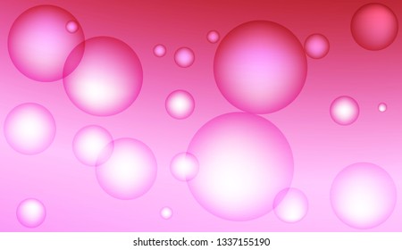 Circle geometric background. For cover page, landing page, banner. Vector illustration