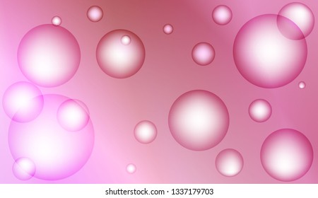 Circle geometric background. For cover page, landing page, banner. Vector illustration