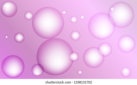 Circle geometric background. For cover page, landing page, banner. Vector illustration