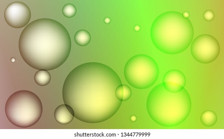 Circle geometric background. For cover page, landing page, banner. Vector illustration