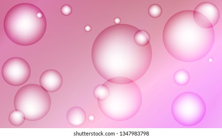 Circle geometric background. For cover page, landing page, banner. Vector illustration