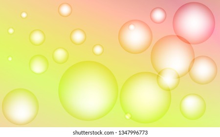 Circle geometric background. For cover page, landing page, banner. Vector illustration