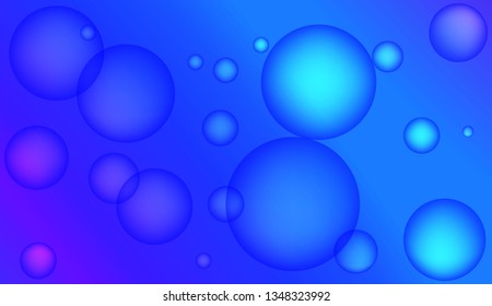 Circle geometric background. For cover page, landing page, banner. Vector illustration