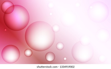 Circle geometric background. For design flyer, banner, landing page. Vector illustration